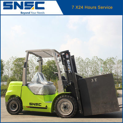 3 Ton SNSC Forklift Lift Trucks 3000kg Diesel Forklift Truck For Sale