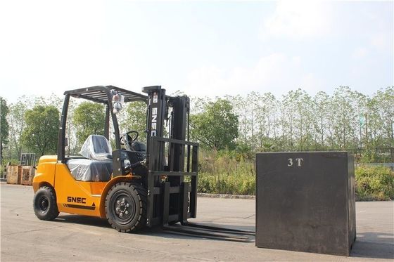 3000kg 디젤 반탄력 5000mm 리프트 디젤 동력 포크리프트