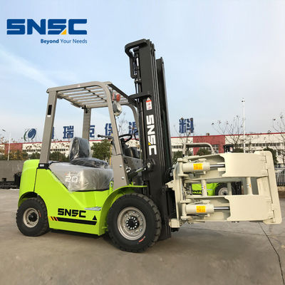 2000kg 디젤 포크리프트 트럭 맞춤형 2단계 / 3단계 마스트