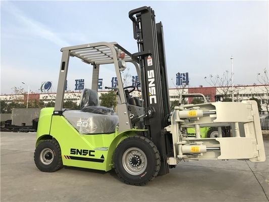 2000kg 디젤 포크리프트 트럭 맞춤형 2단계 / 3단계 마스트