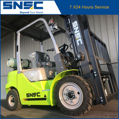 3000kg 닛산 엔진 디젤 포크리프트 SNSC Lpg 가스 디젤 승강장