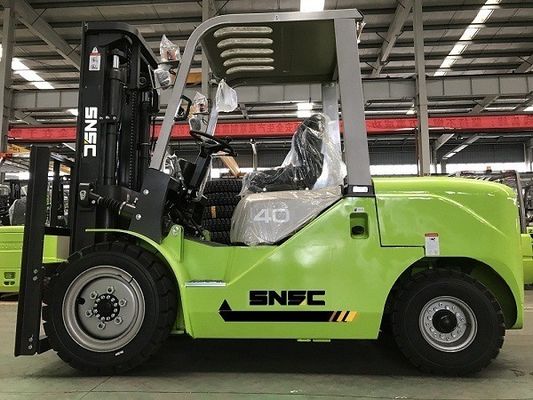 OEM 4톤 디젤 포크리프트 SNSC 디젤 리프트 트럭 2단 마스트