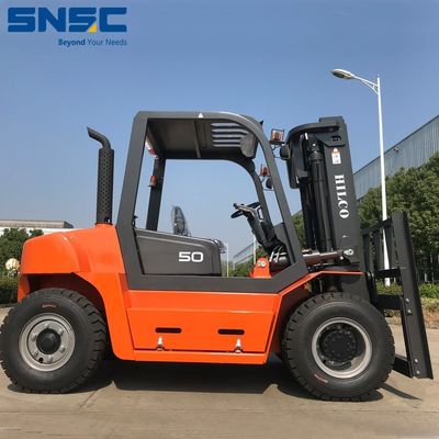 SNSC 5톤 디젤 포크 픽 1T - 5T 로드 미쓰비시 디젤 포크 트럭