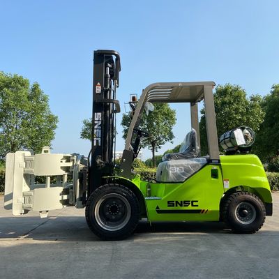 천연가스 포크리프트 3톤 LPG 듀얼 연료 포크리프트 트럭 무거운