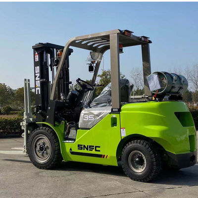 녹색 가솔린 LPG 포크리프트 트럭 3000kg LPG 포크리프트 판매