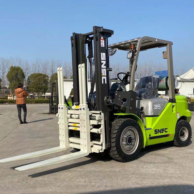 녹색 가솔린 LPG 포크리프트 트럭 3000kg LPG 포크리프트 판매