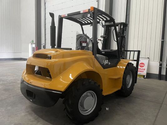 3톤 3.5톤 5톤 4륜 구동 포크리프트 2WD 야외 포크리프트