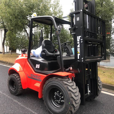 관절형 포크리프트 거친 지형 3톤 3.5톤 4톤 5톤 4wd 포크리프트
