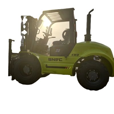 3000kg 3500kg 전륜구동 포크리프트 3 마스트 디젤 포크리프트
