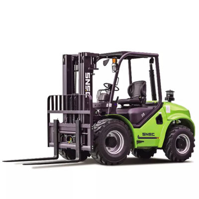3000kg-5000kg 4wd 거친 지형 포크리프트 오프로드 포크리프트 승용차