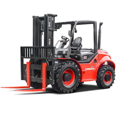 SNSC 5톤 거친 지형 포크리프트 제조업체 2WD 4WD 5000KGs 부하