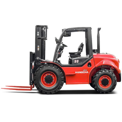 SNSC 5톤 거친 지형 포크리프트 제조업체 2WD 4WD 5000KGs 부하