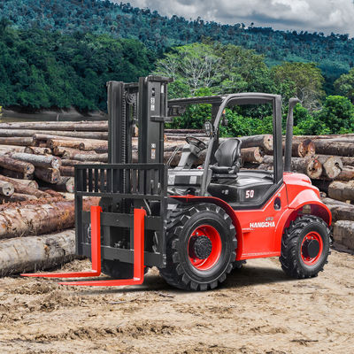 SNSC 5톤 거친 지형 포크리프트 제조업체 2WD 4WD 5000KGs 부하
