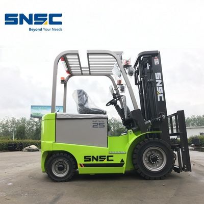 맞춤형 2.5톤 전기 포크리프트 SNSC 포크리프트 배터리 전원