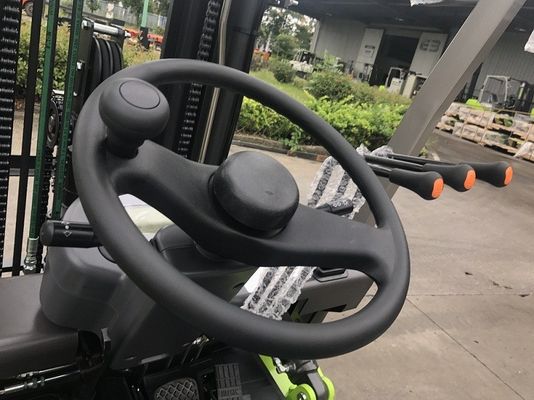 2 톤 2.5 T 전기 포크리프트 4 피오트 배터리 가동 포크리프트