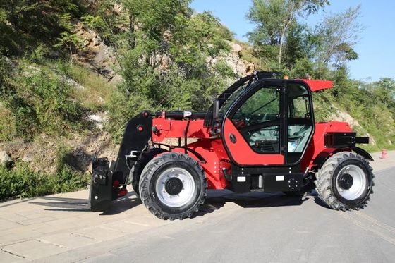 3T-5T 포크리프트 망원경 붐 4x4 망원경 핸들러 포크리프트