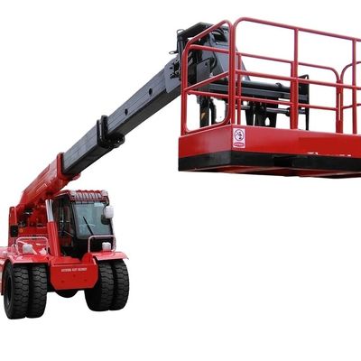 14m 리치 망원경 붐 포크 리프트 4000kg 망원경 붐 포크 리프트