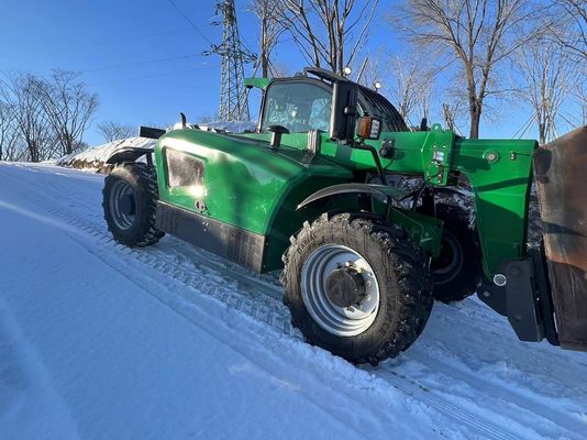 14m 리치 망원경 붐 포크 리프트 4000kg 망원경 붐 포크 리프트