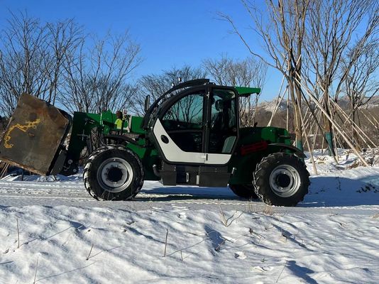 14m 리치 망원경 붐 포크 리프트 4000kg 망원경 붐 포크 리프트