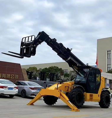 관절형 망원경 핸들러 포크리프트 7톤 7000kg 부하 텔레 붐 포크리프트