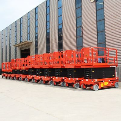 OEM 시저 리프트 작업 플랫폼 1T - 5T 로드 전기 시저 플랫폼