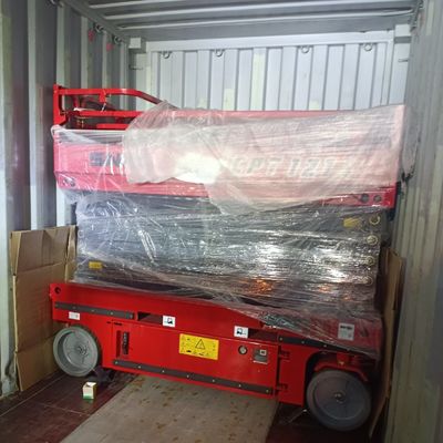 OEM 시저 리프트 작업 플랫폼 1T - 5T 로드 전기 시저 플랫폼