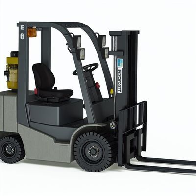 Material Handling Electric Pallet Forklift with Solid Tyres and Durable Shimadzu Pump for Smooth Operations